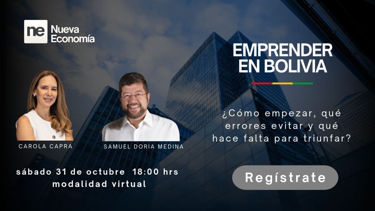 Emprender en Bolivia - Carola Capra y Samuel Doria Medina