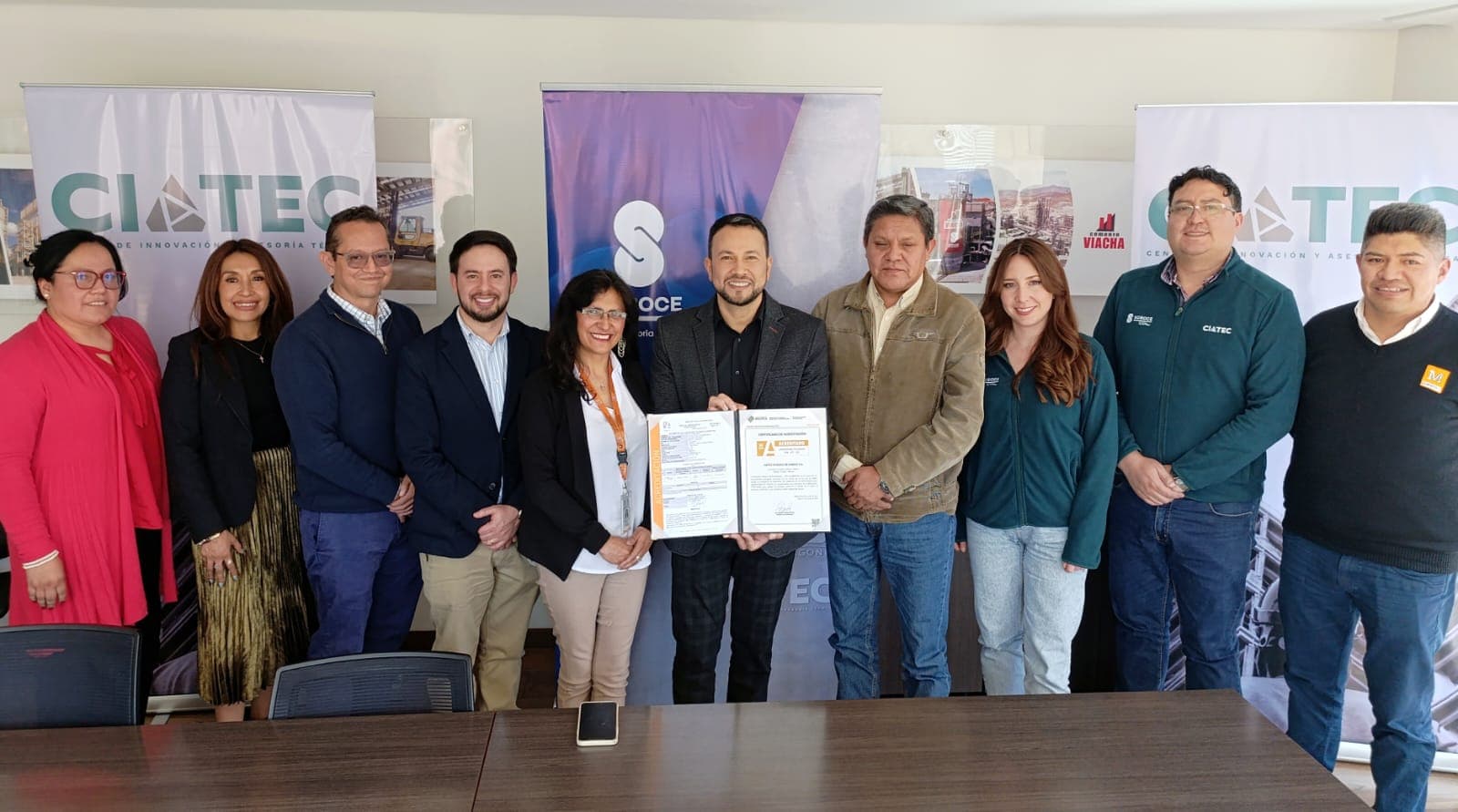 El centro de Innovación y Asesoría Técnica (CIATEC) de SOBOCE recibe acreditación internacional ISO/IEC 17025