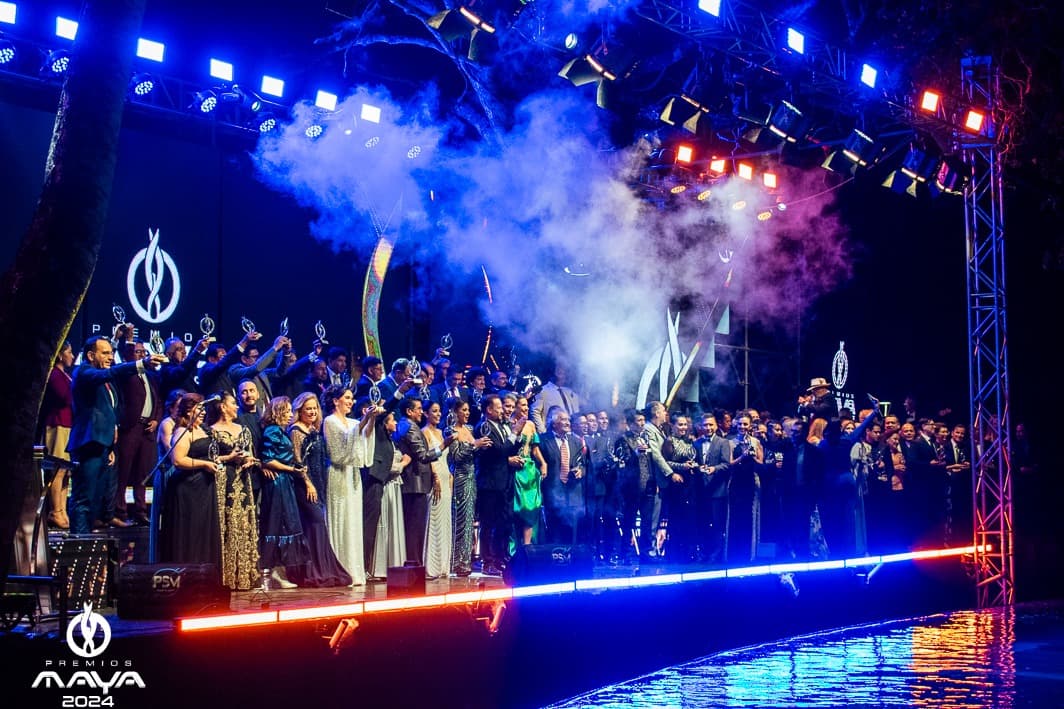 La noche de los Premios Maya